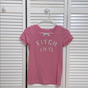 Pink Abercrombie & Fitch T-Shirt